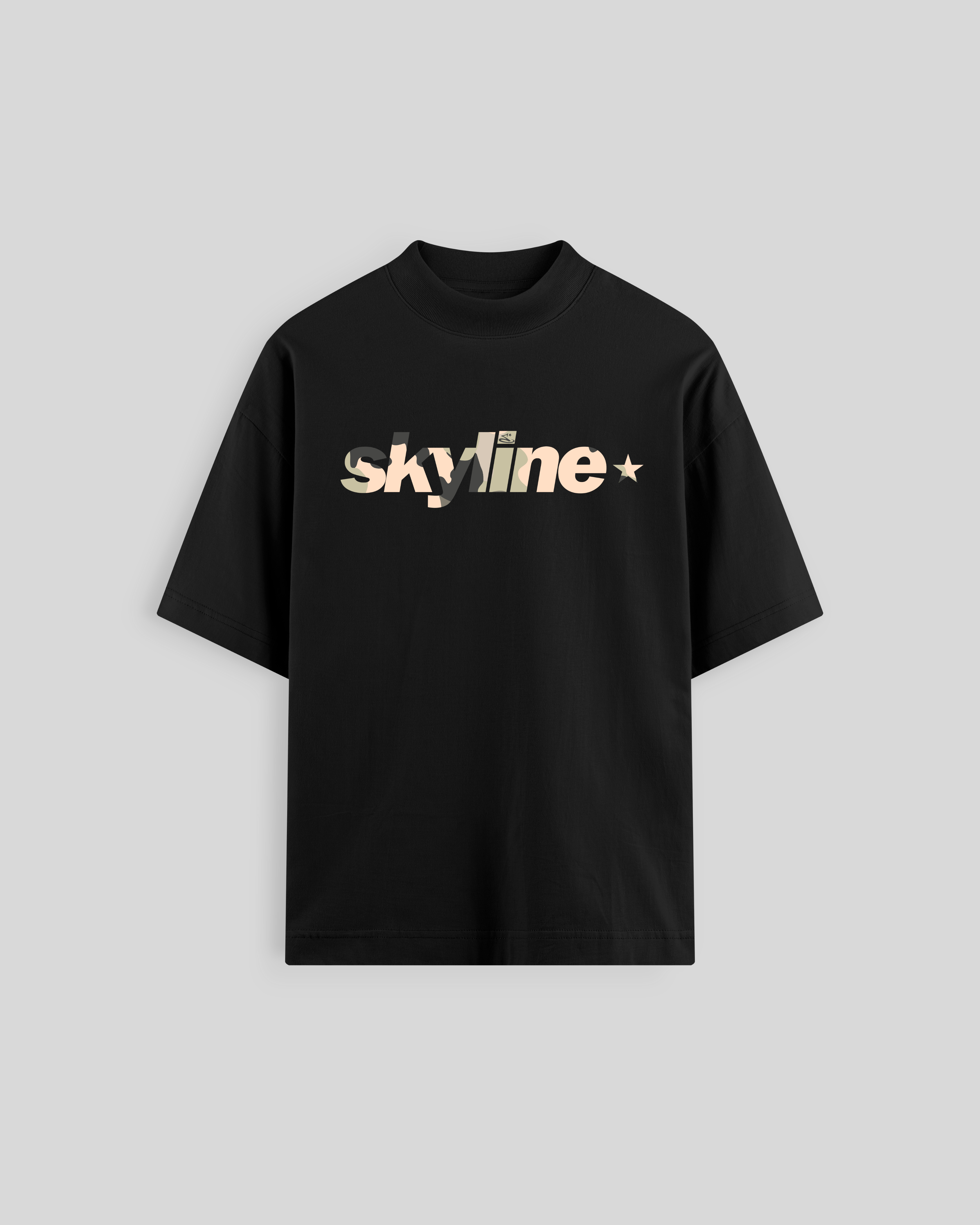 TEE SKYCAMO BLACK