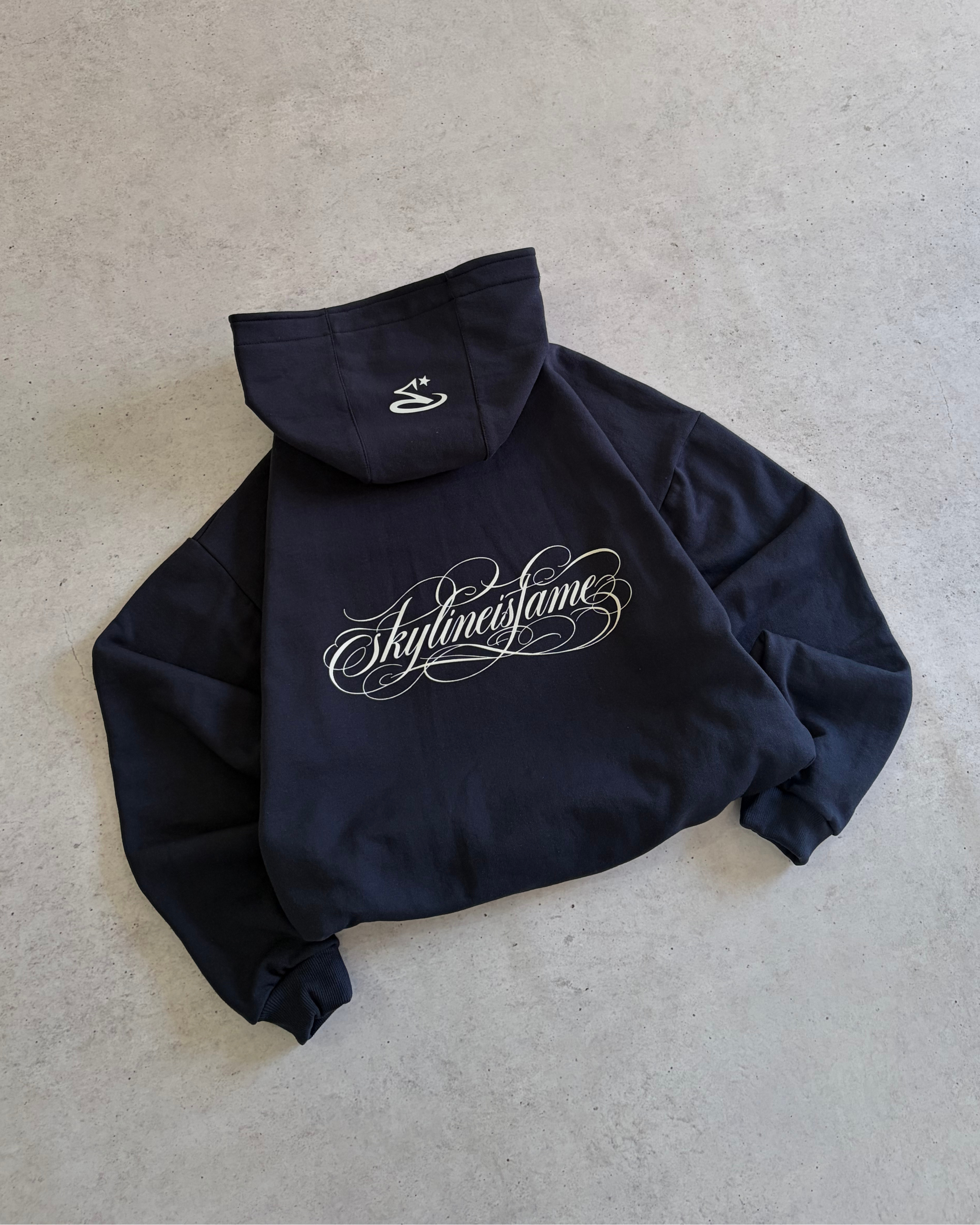 HOODIE SKYFAME MARINE BLUE
