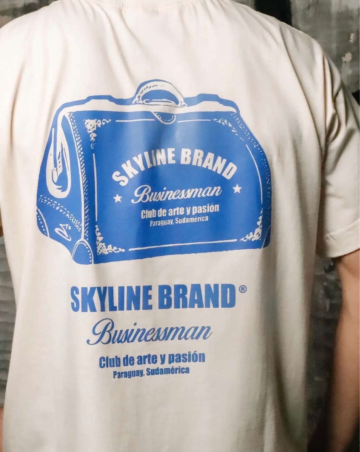 TEE BUSINESSMAN BLUE